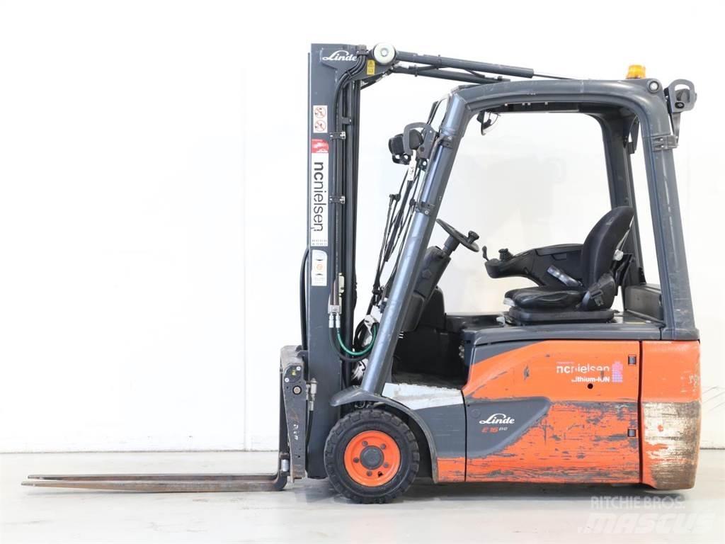 Linde E16/386-02 EVO Akumulátorové vozíky