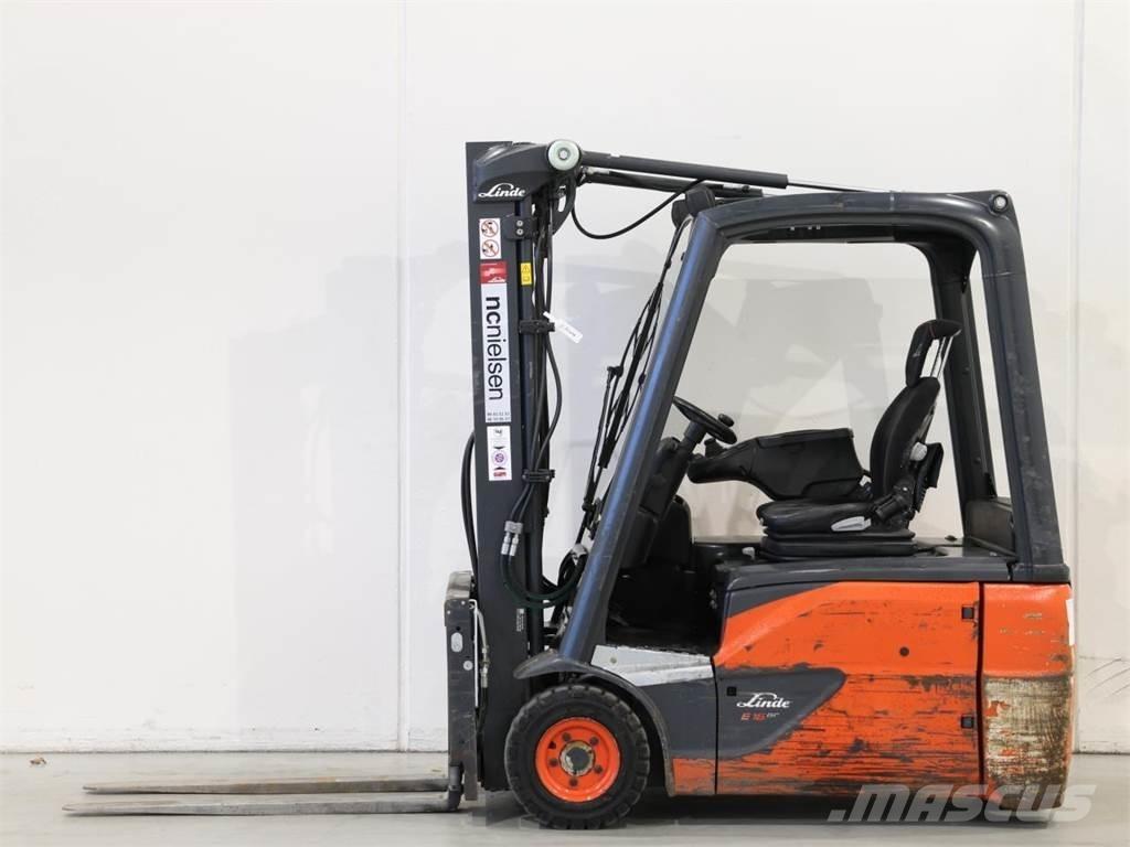 Linde E16/386-02 EVO Akumulátorové vozíky