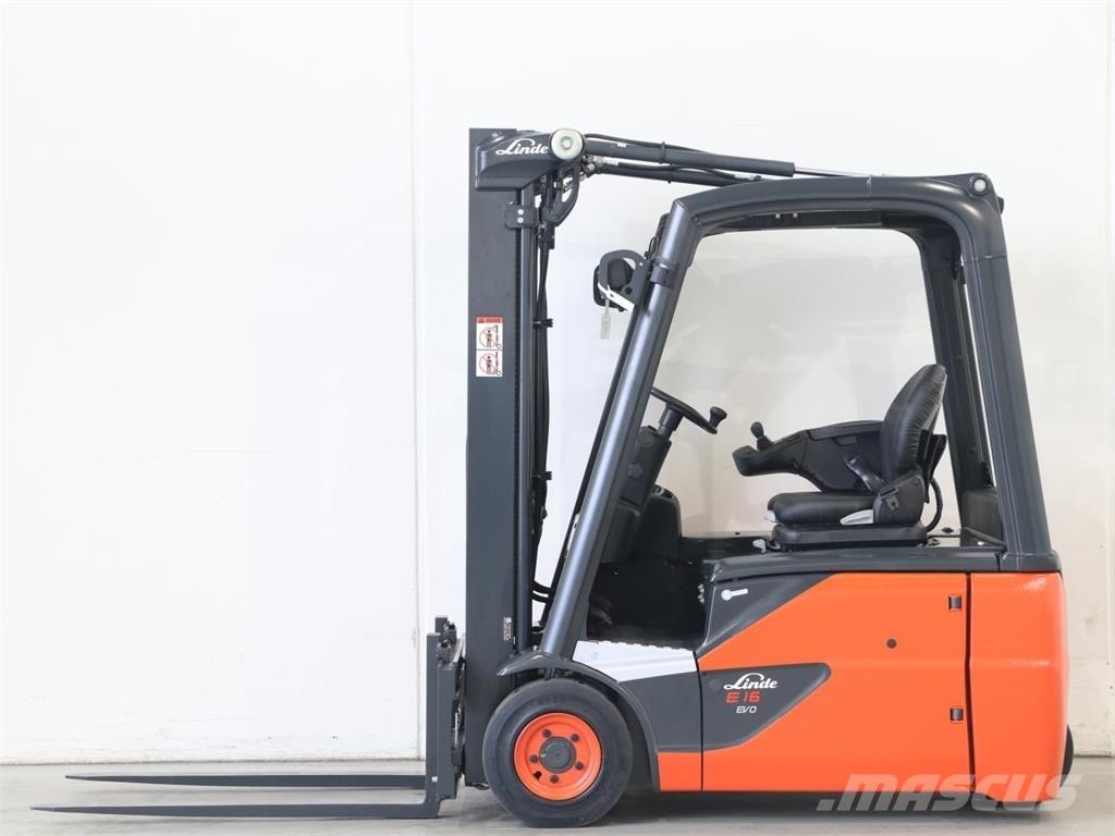 Linde E16/386-02 EVO Akumulátorové vozíky