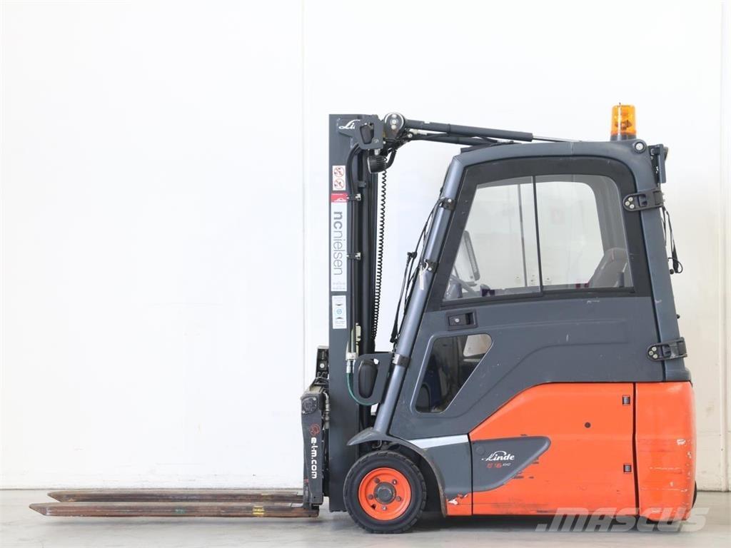 Linde E16/386-02 EVO Akumulátorové vozíky