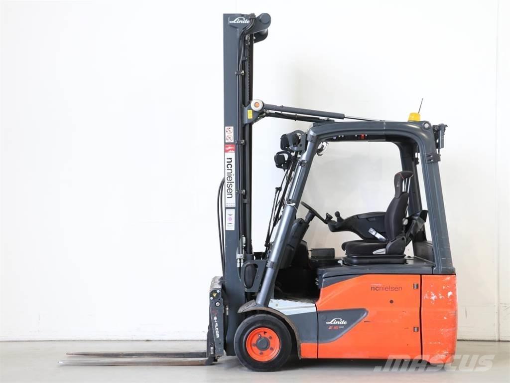 Linde E16 EVO/386-02 Akumulátorové vozíky
