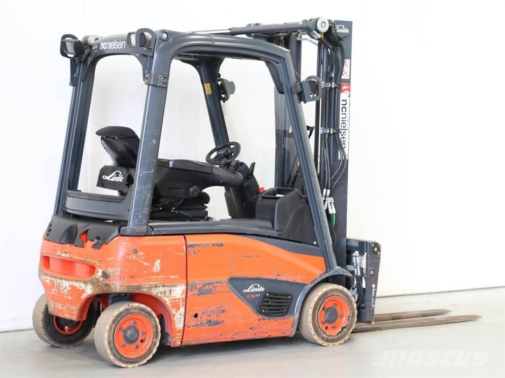 Linde E16P/386-02 Akumulátorové vozíky
