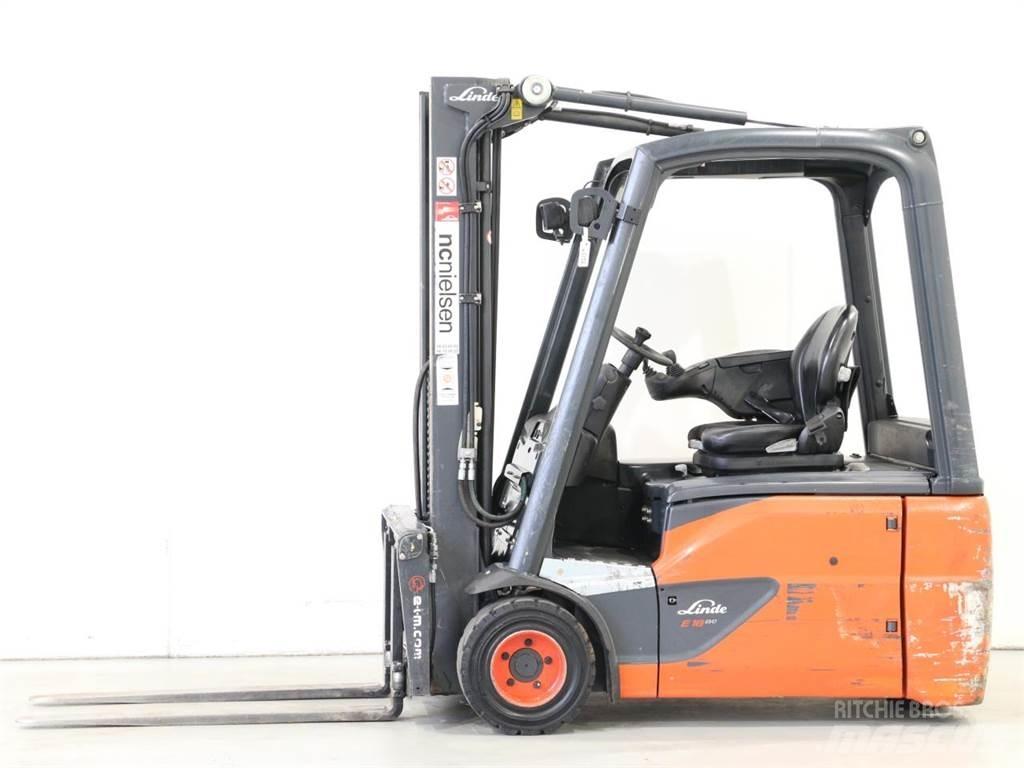 Linde E18/386-02 EVO Akumulátorové vozíky