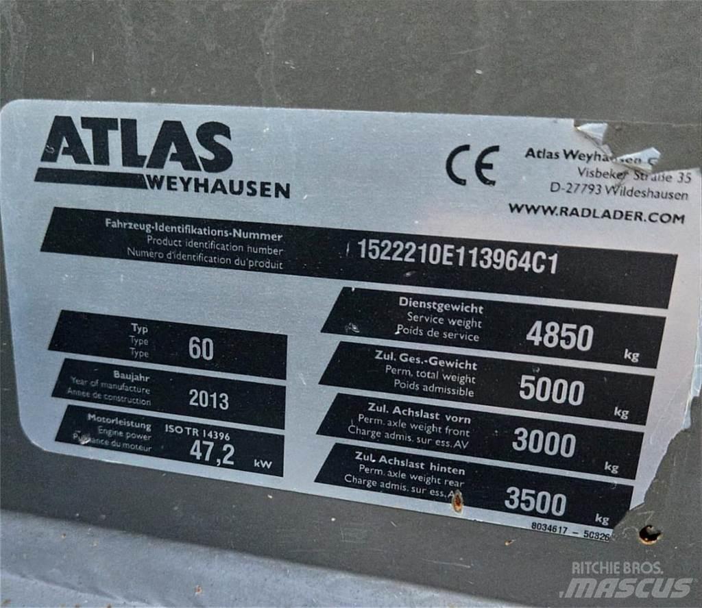 Atlas AR60 Kolesové nakladače