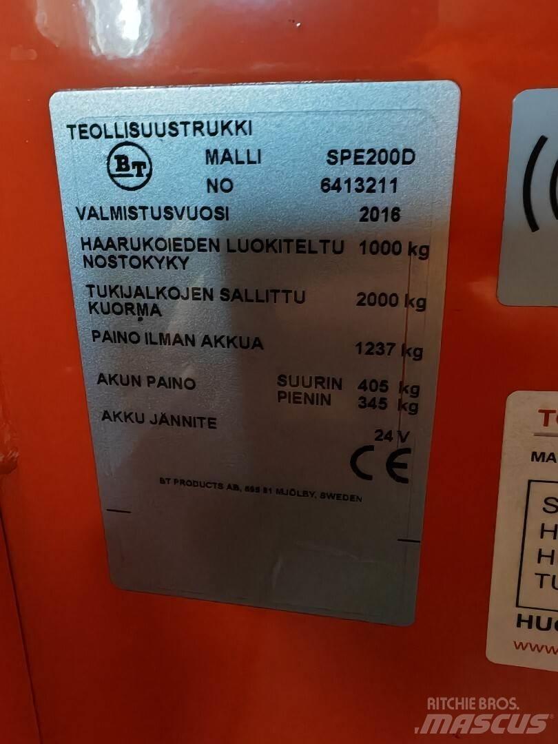 BT SPE200D Iné