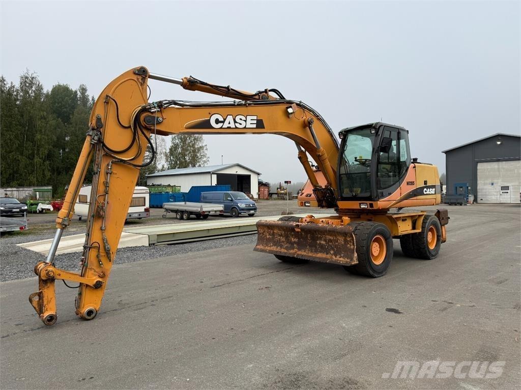 CASE WX185 Kolesové rýpadlá