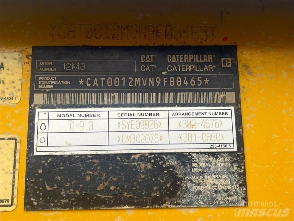 CAT 12M3 Grejdery
