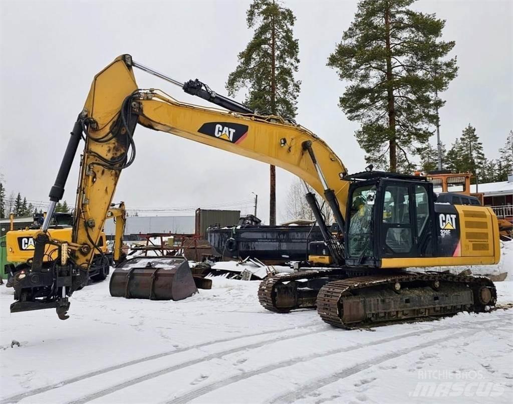CAT 329E Pásové rýpadlá