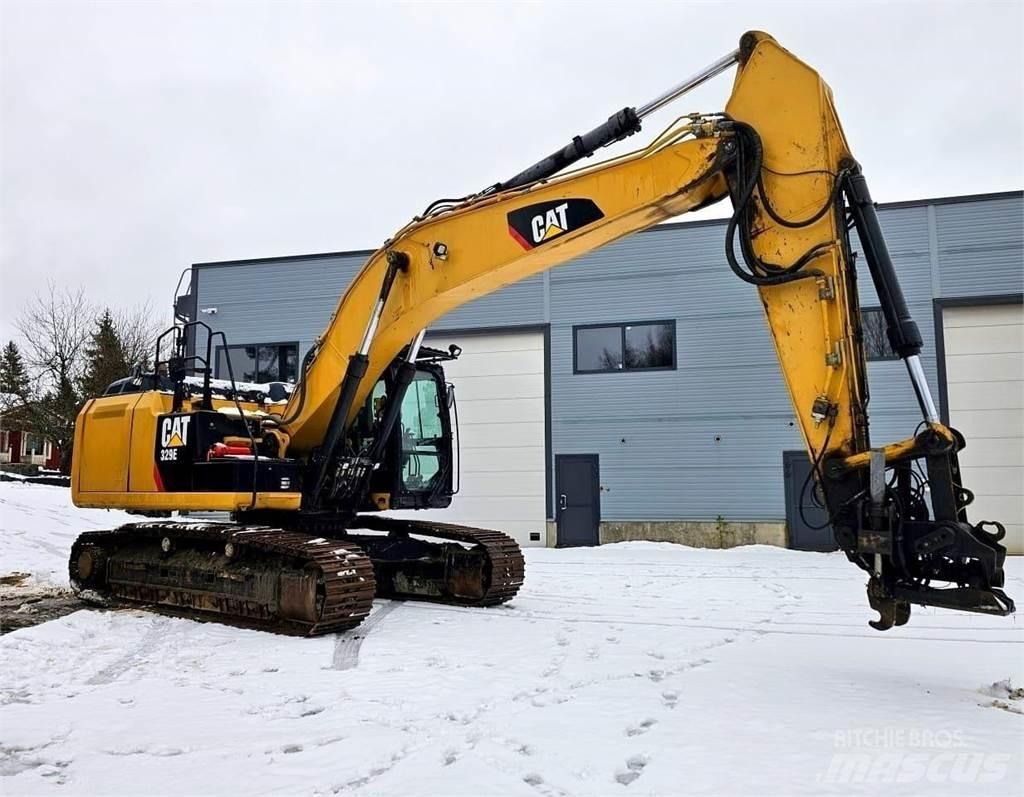 CAT 329E Pásové rýpadlá