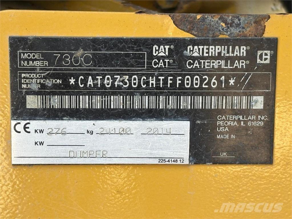 CAT 730 C Kĺbové nákladné autá