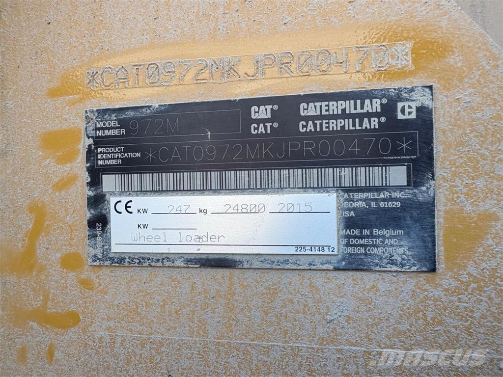 CAT 972 M Kolesové nakladače