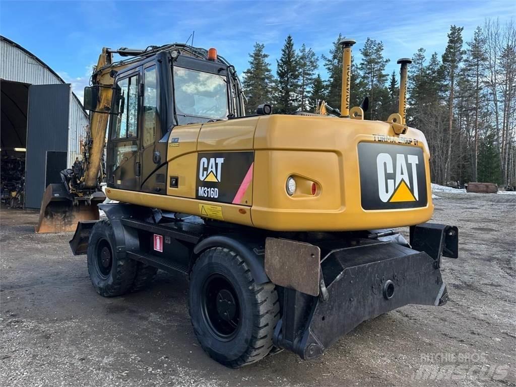CAT M 316 D Kolesové rýpadlá