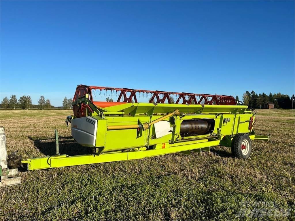CLAAS C660 Pöytä Kombinované zberacie stroje