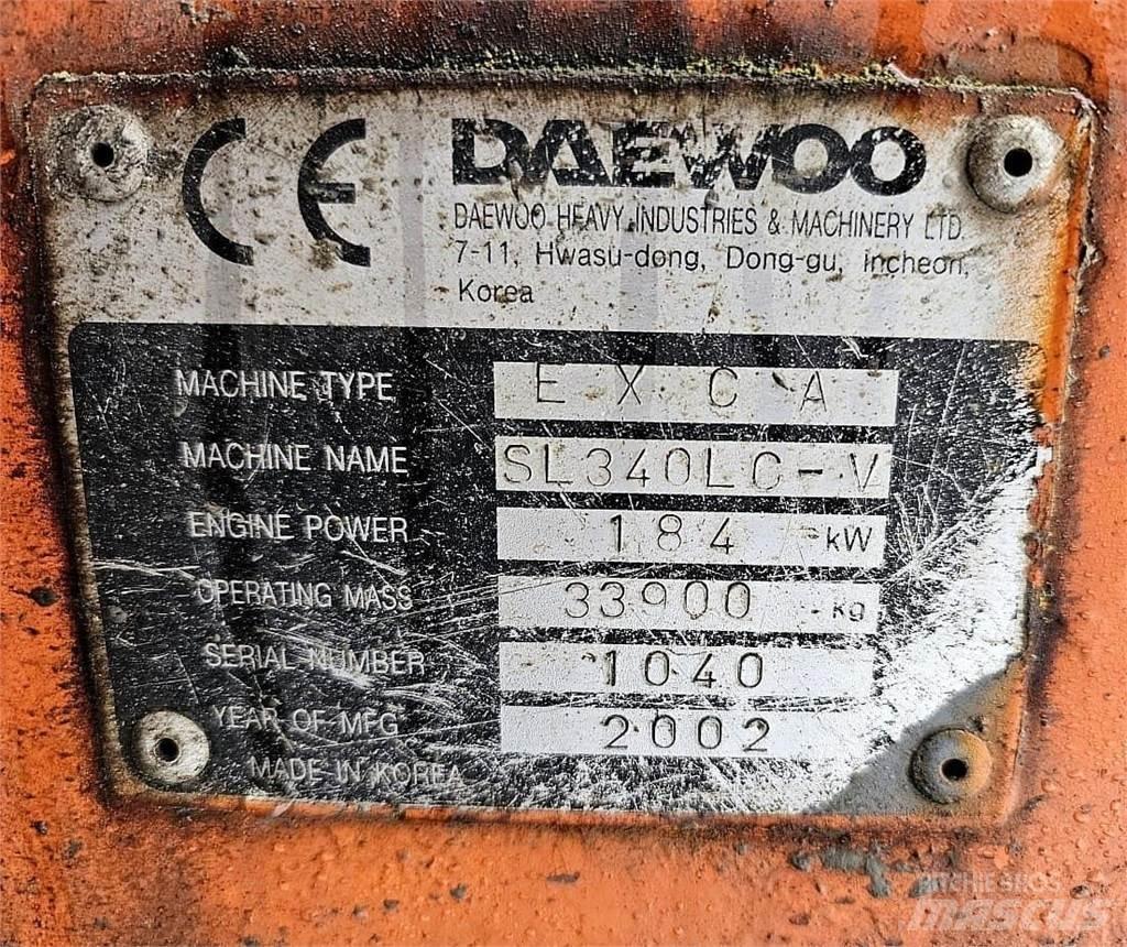 Daewoo SL340LC-V Pásové rýpadlá