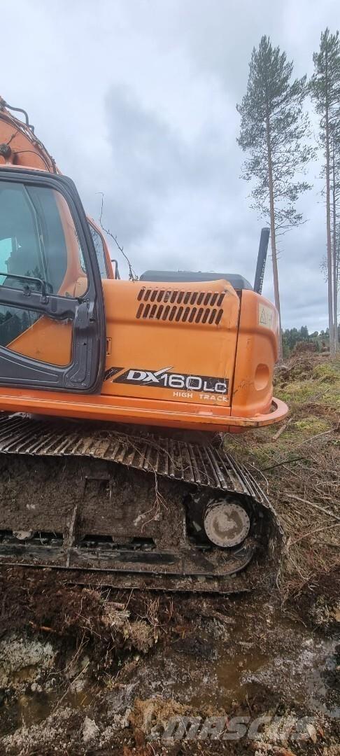 Doosan 160 LC Pásové rýpadlá