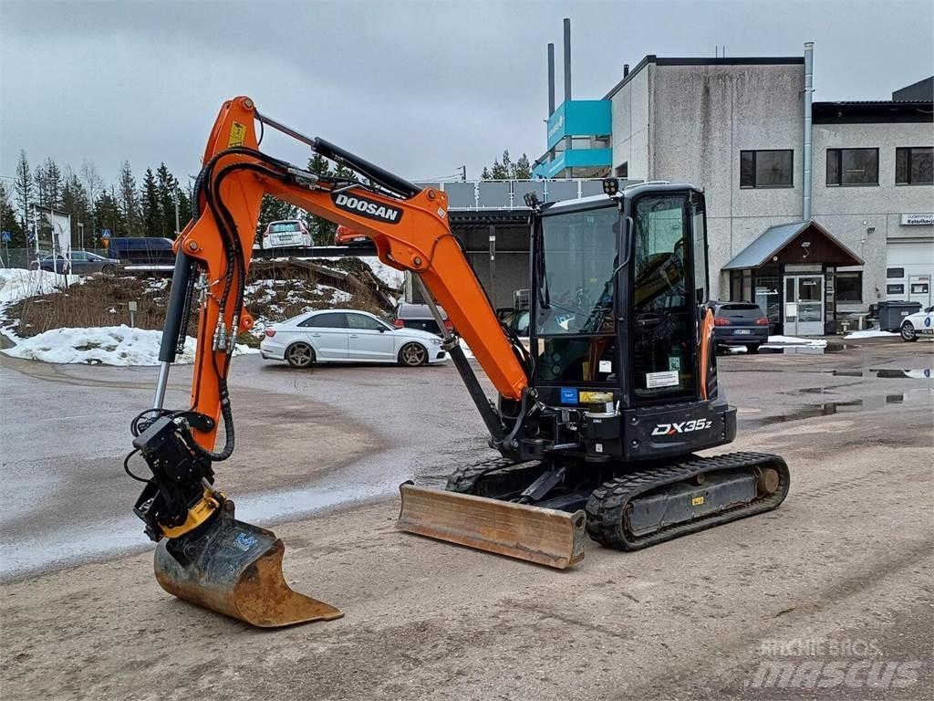 Doosan DX 35 Z Mini rýpadlá < 7t