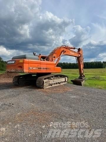 Doosan DX420LC Pásové rýpadlá