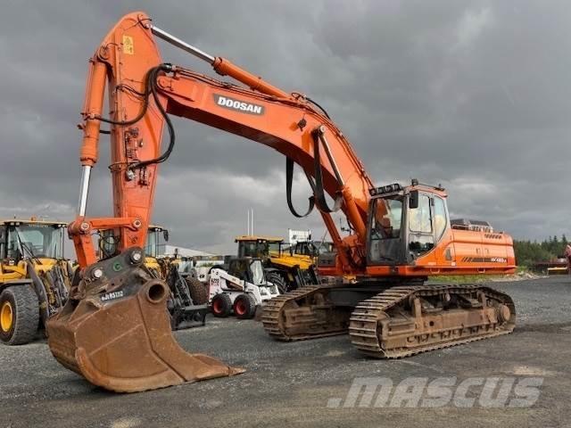 Doosan DX480LC Pásové rýpadlá