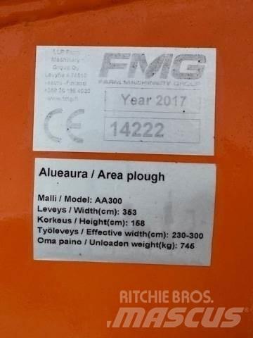FMG AA300 Snežné pluhy, predné snežné radlice