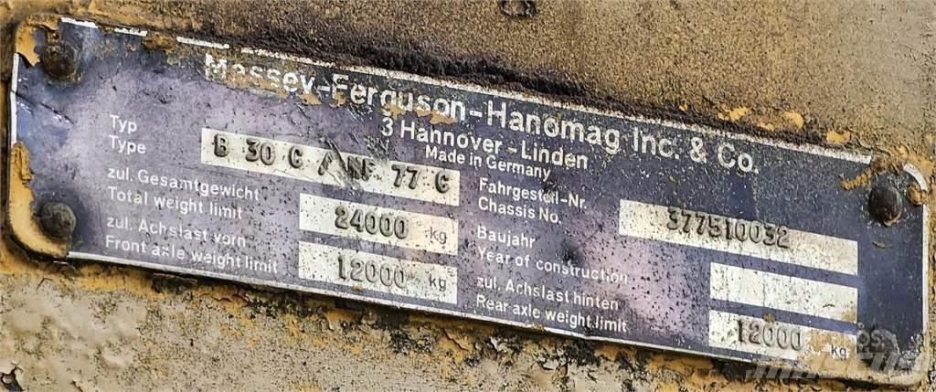 Hanomag 77C Kolesové nakladače