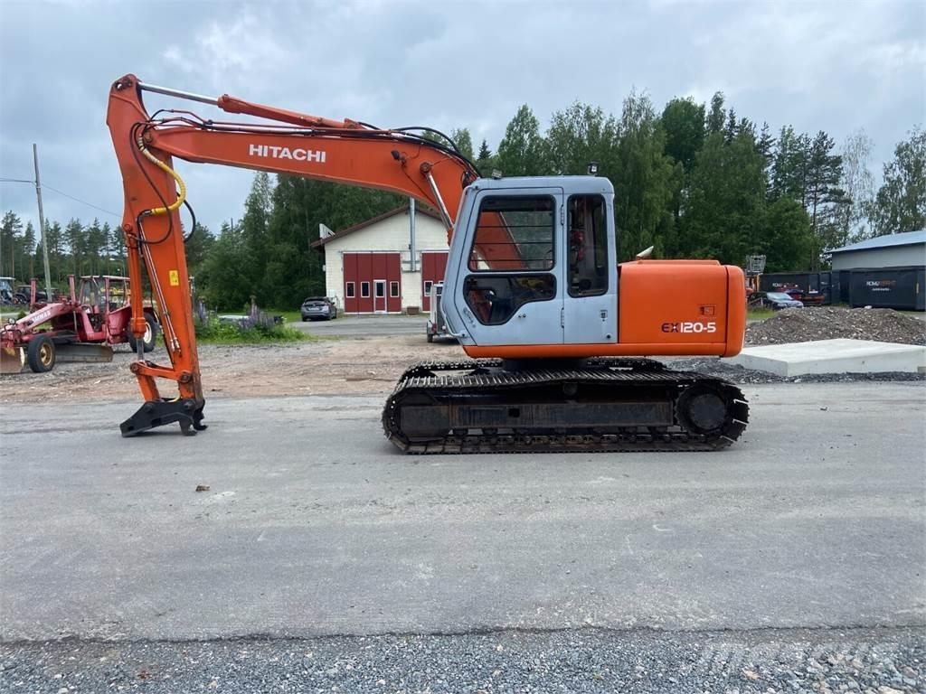 Hitachi Ex 120-2 Pásové rýpadlá