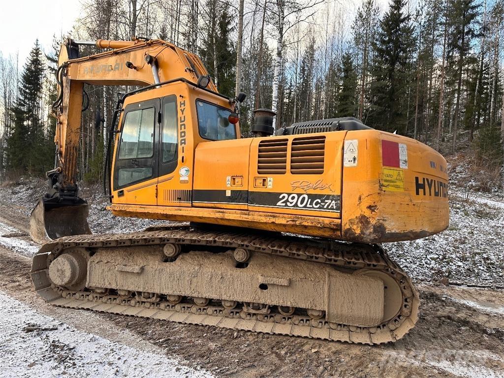Hyundai 290LC-7A Pásové rýpadlá