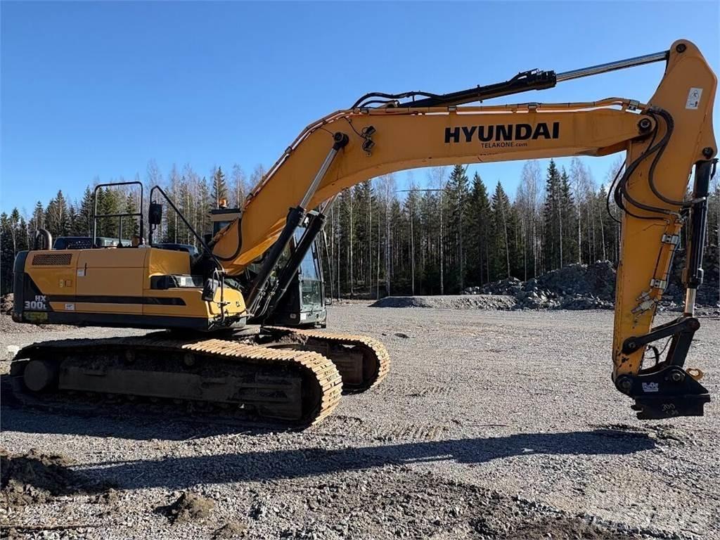 Hyundai HX300L Pásové rýpadlá