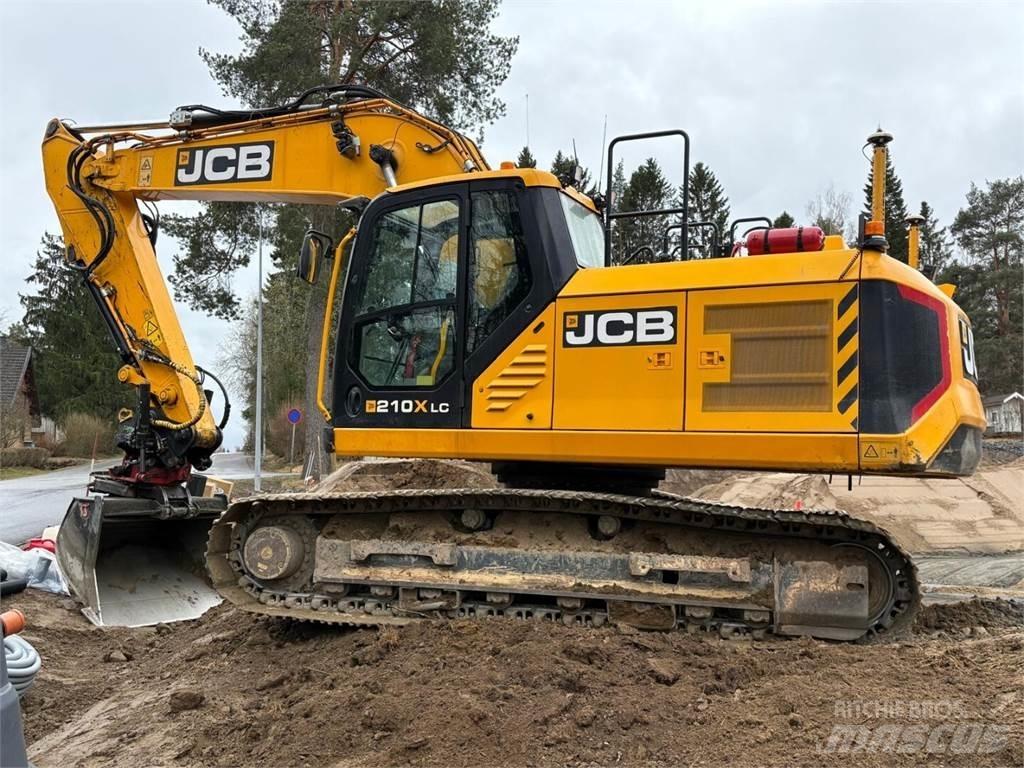 JCB 210 X L 4F Pásové rýpadlá