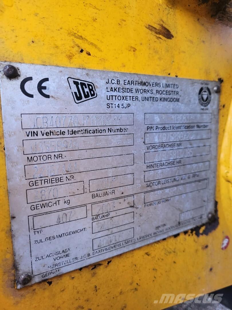 JCB 407 ZX Super Kolesové nakladače