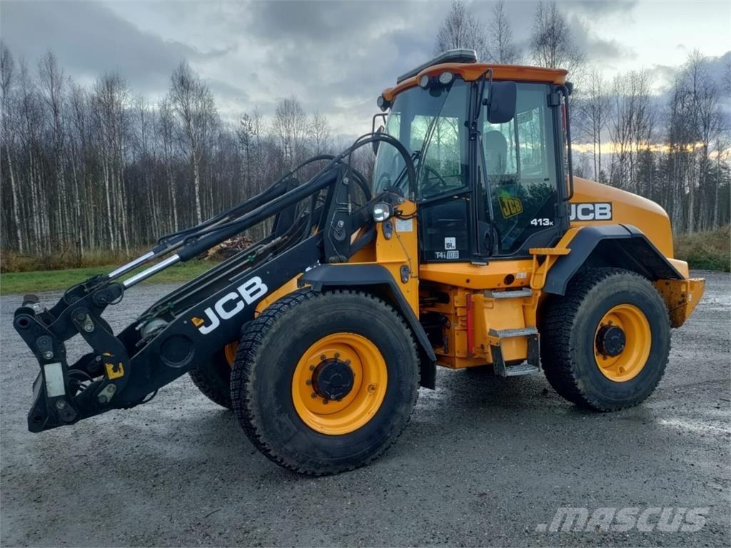 JCB 413 K T4 Kolesové nakladače