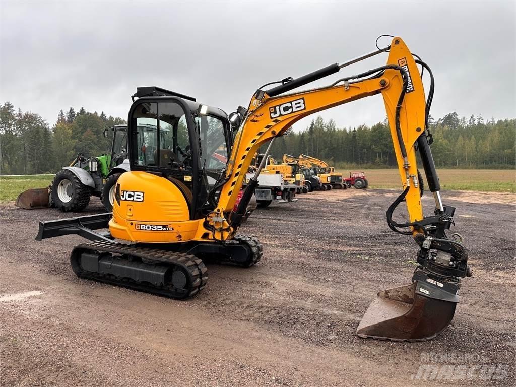 JCB 8035 ZTS Mini rýpadlá < 7t