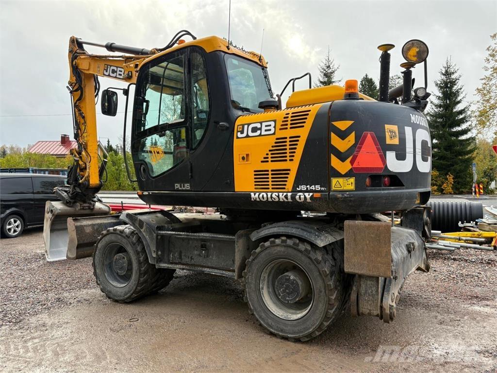 JCB JS 145 W Plus Kolesové rýpadlá