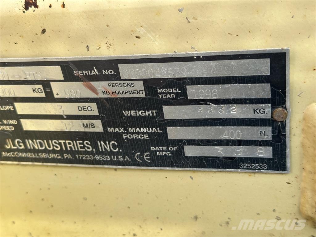 JLG 500RTS Vertikálne stĺpové výťahy