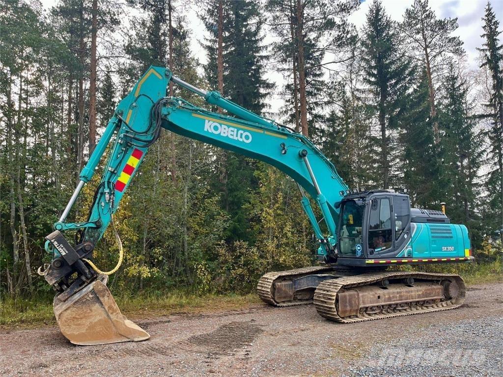 Kobelco SK350 Pásové rýpadlá