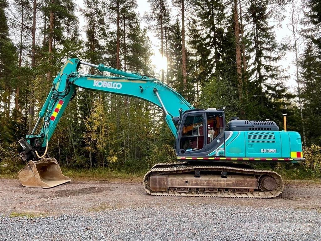 Kobelco SK350 Pásové rýpadlá