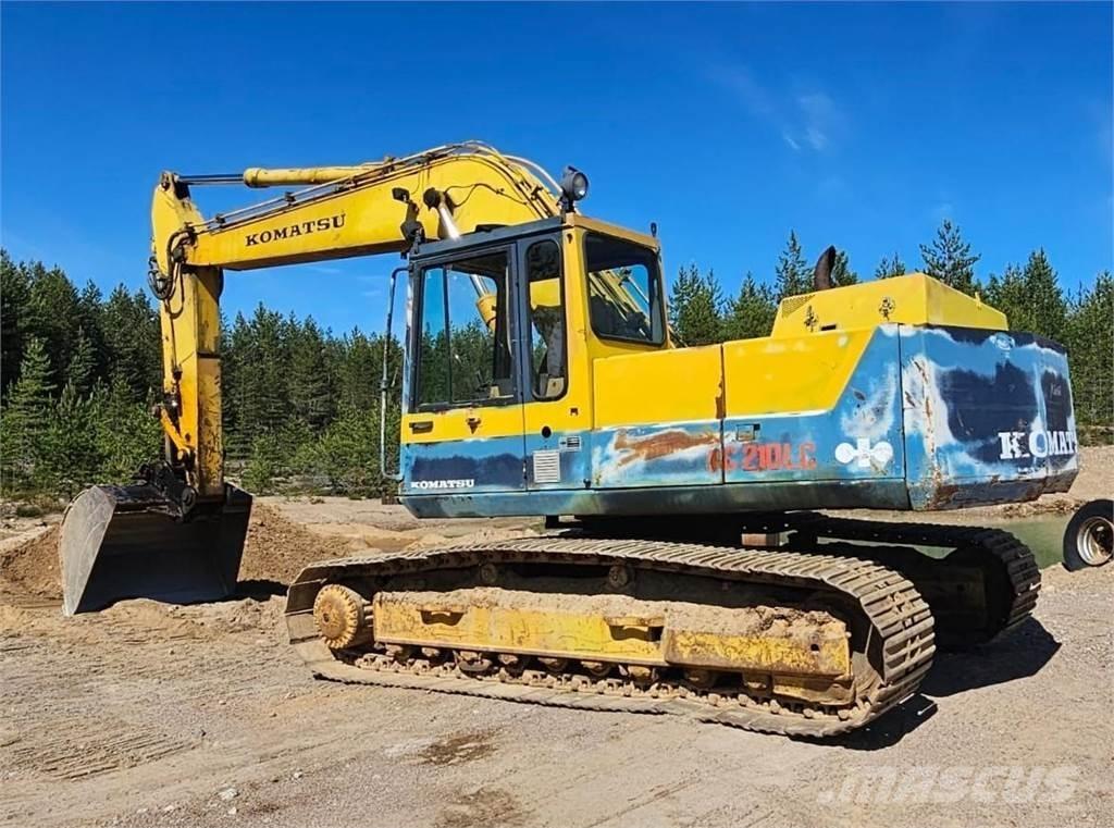 Komatsu PC210LC-3 Pásové rýpadlá