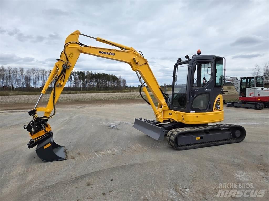 Komatsu PC50MR-2 Mini rýpadlá < 7t
