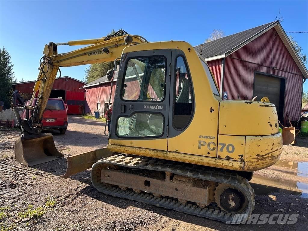 Komatsu PC70-7 Midi rýpadlá 7 t - 12 t
