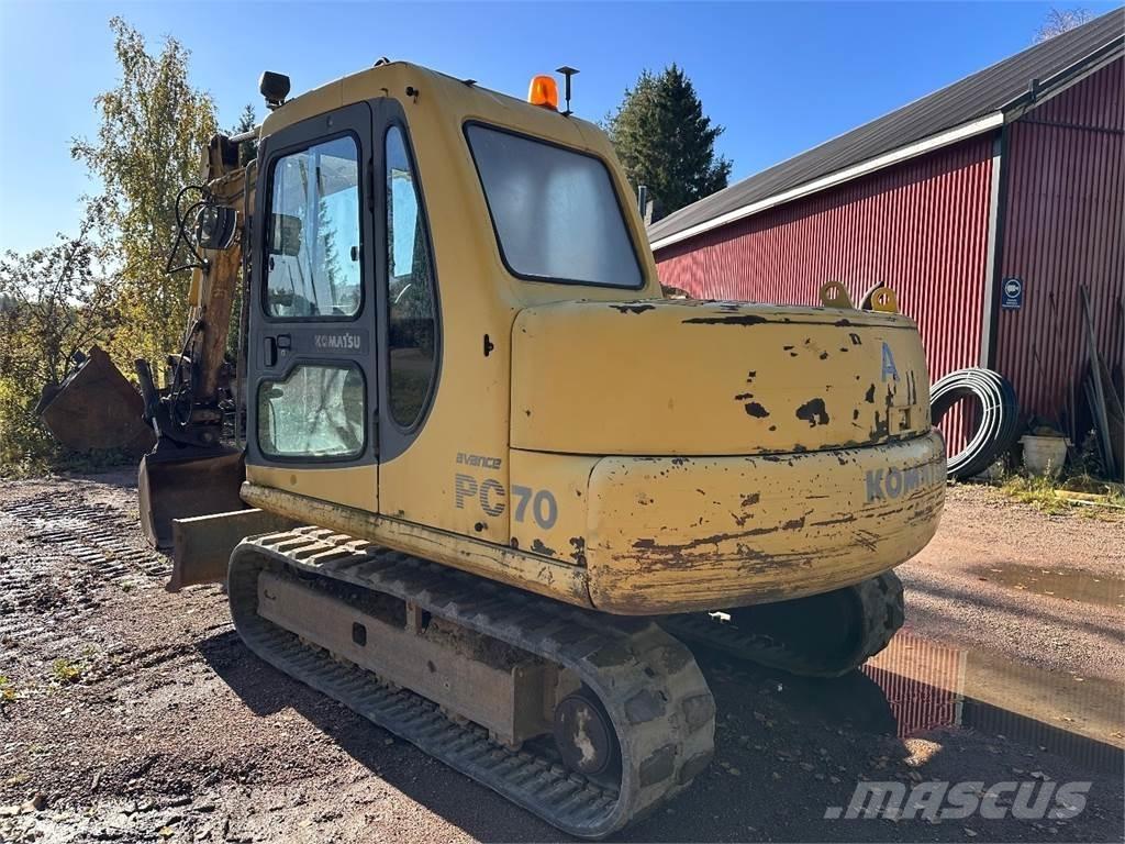Komatsu PC70-7 Midi rýpadlá 7 t - 12 t
