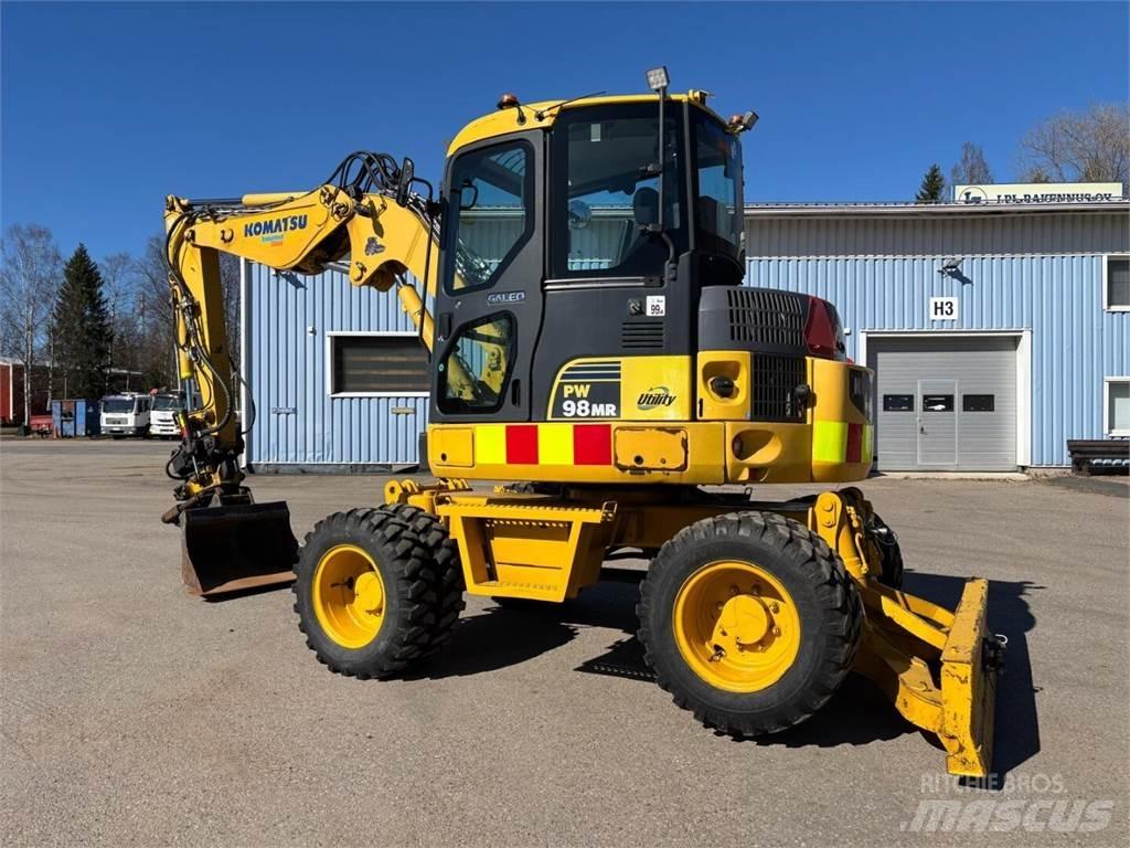 Komatsu PW 98MR-6 Kolesové rýpadlá