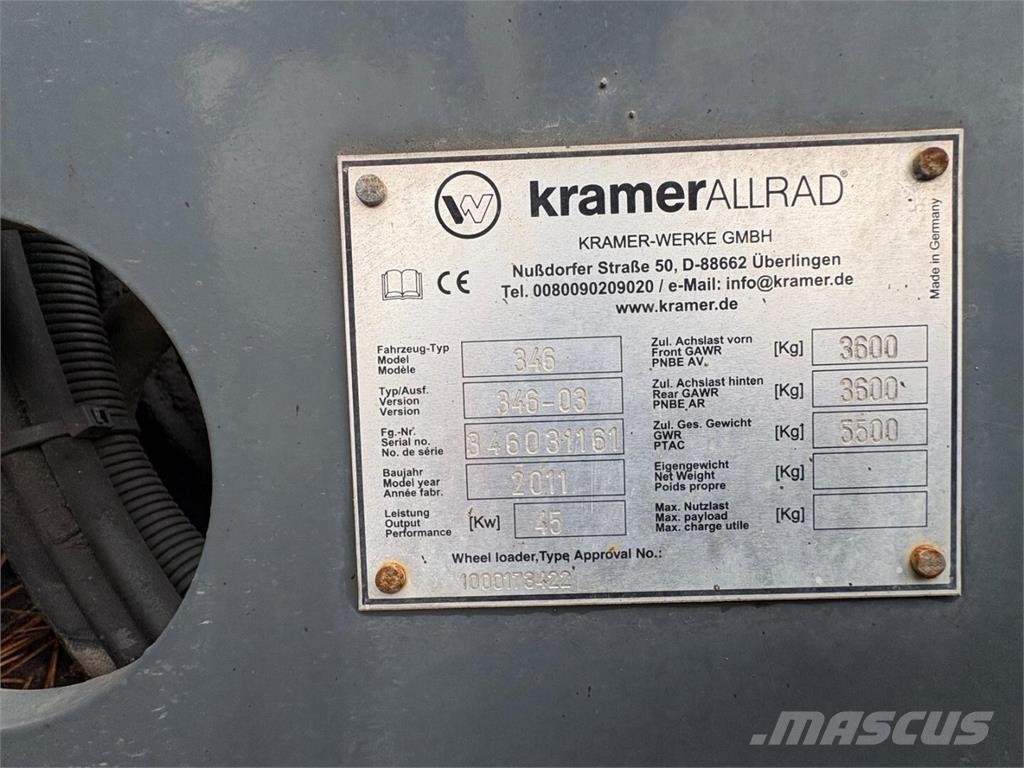 Kramer 750 Kolesové nakladače
