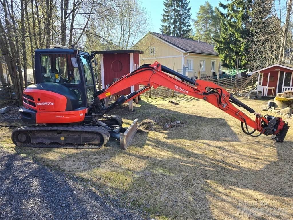 Kubota KX 057-4 Pásové rýpadlá