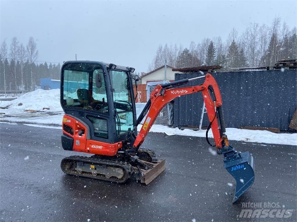 Kubota KX018-4 Mini rýpadlá < 7t