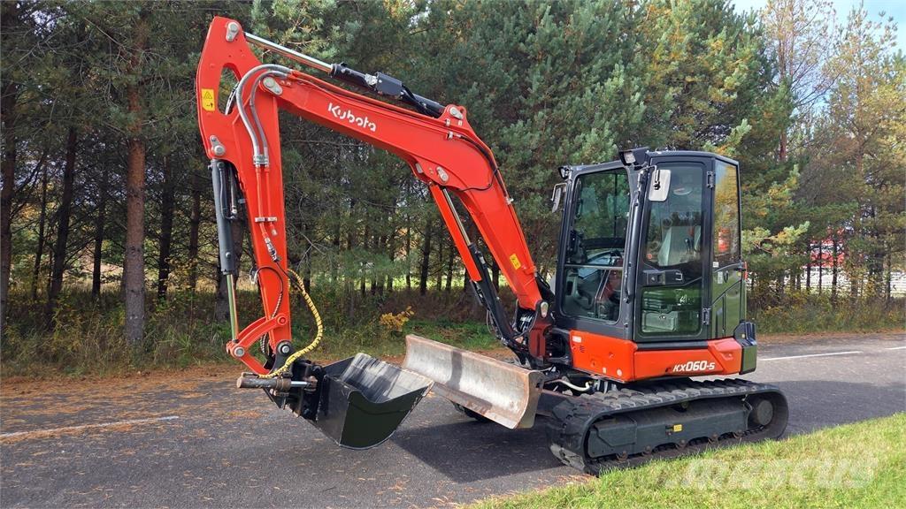 Kubota KX060-5 Mini rýpadlá < 7t