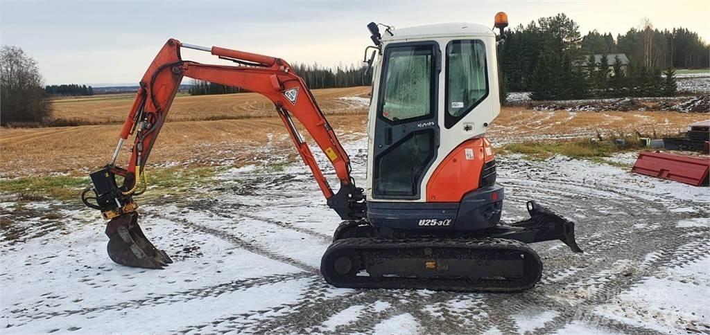 Kubota U25-3 Mini rýpadlá < 7t