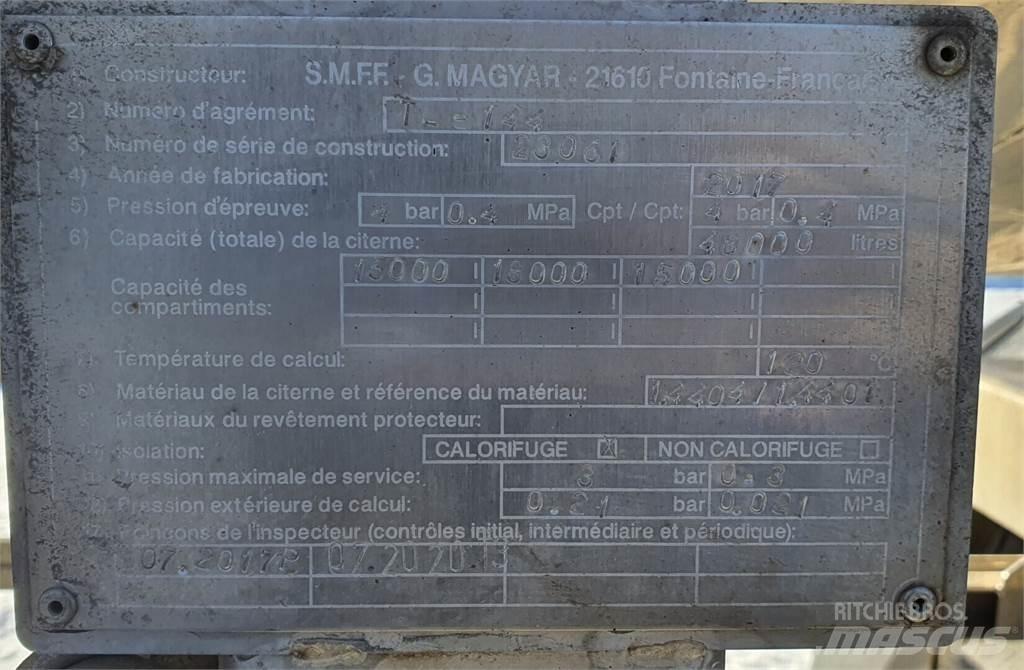 Magyar R42ESD Cisternové prívesy