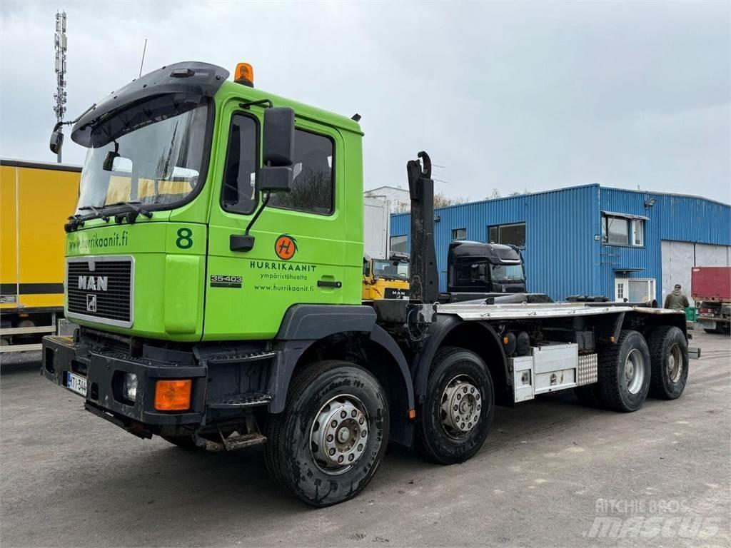 MAN 35.403 8X4 Hákový nosič kontajnerov