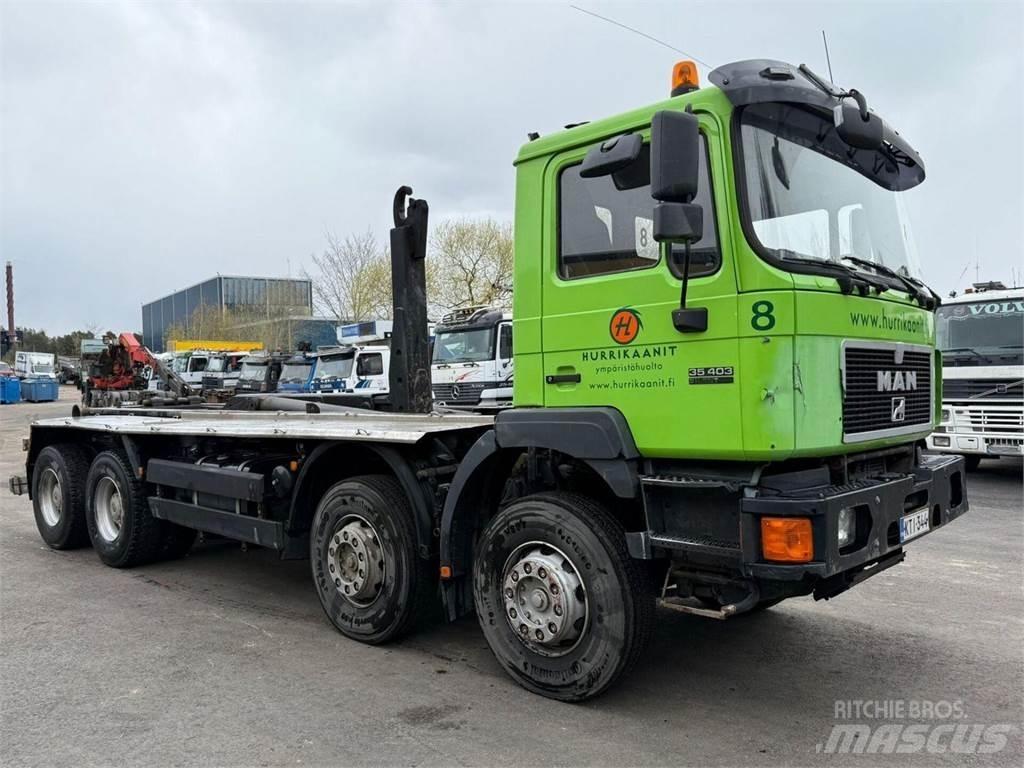MAN 35.403 8X4 Hákový nosič kontajnerov
