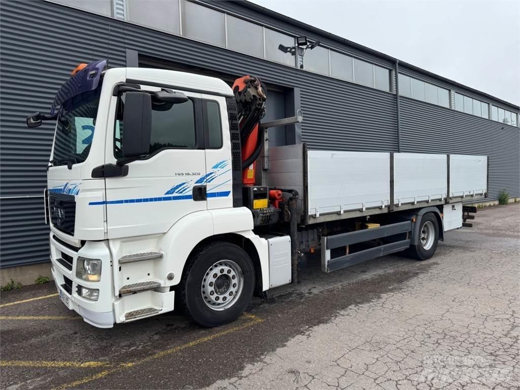 MAN TGS 18.320 Autožeriavy, hydraulické ruky