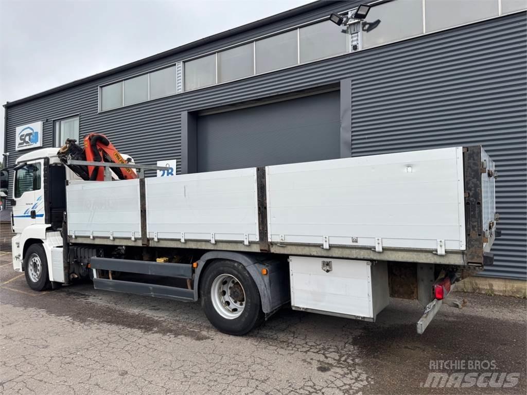 MAN TGS 18.320 Autožeriavy, hydraulické ruky